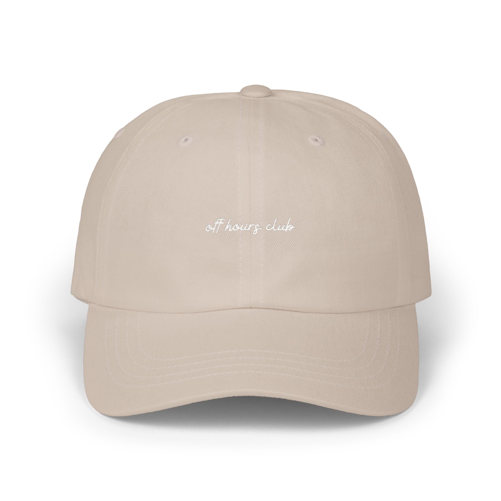 Off Hours Club Collection — Classic Dad Cap