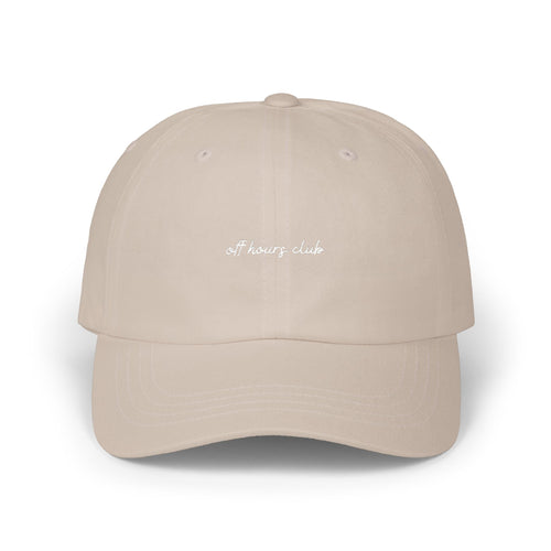 Off Hours Club Collection — Classic Dad Cap
