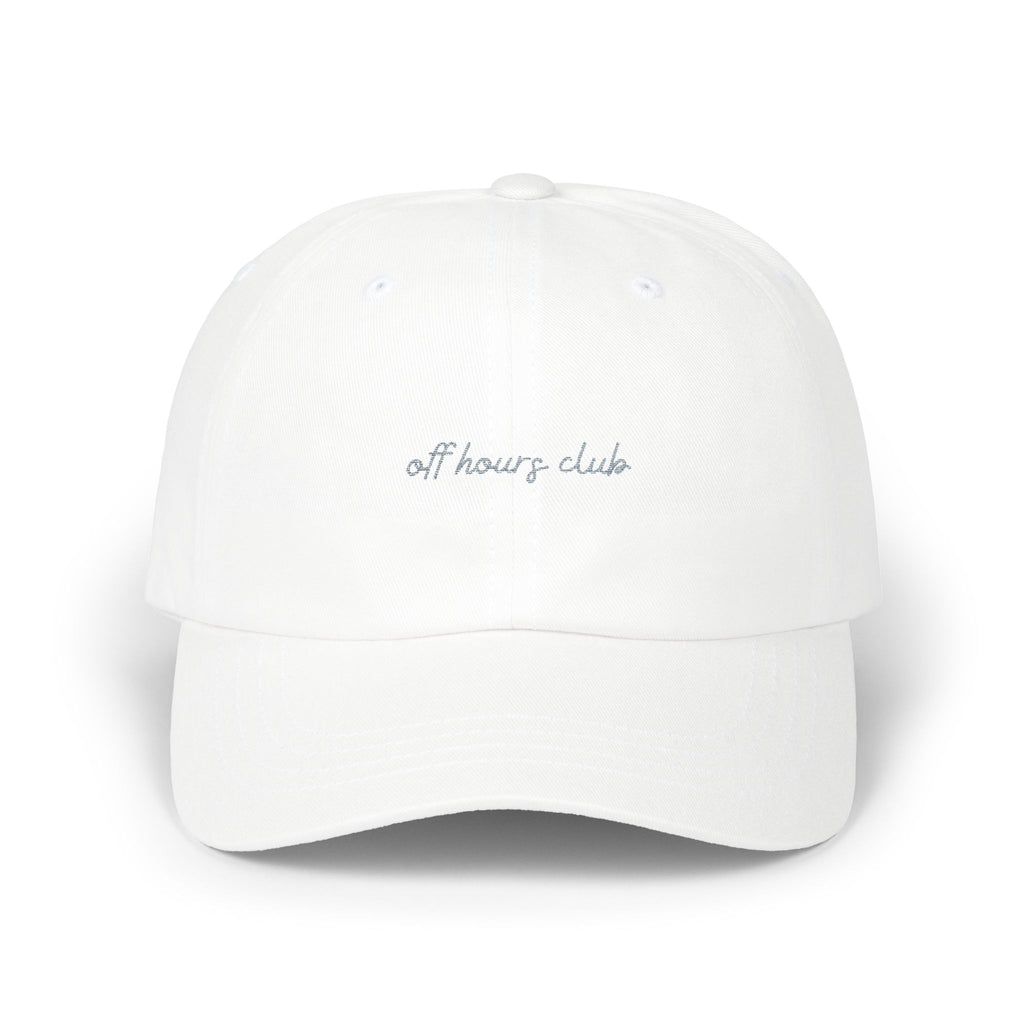 Off Hours Club Collection — Classic Dad Cap
